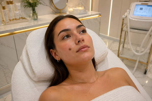 Mole in the treatment area